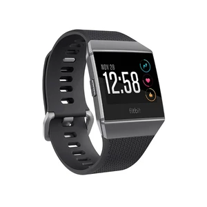 Смарт-часы Fitbit Ionic Fitness Tracker S | L Charcoal FB503GYBK - Фото 1