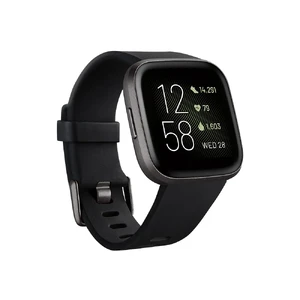Розумні годинник Fitbit Versa 2 Black | Carbon Aluminum