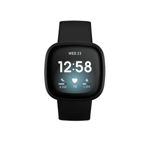 Розумний годинник Fitbit Versa 3 Black | Black Aluminum