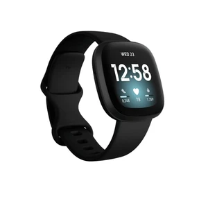 Розумний годинник Fitbit Versa 3 Black | Black Aluminum - Фото 2