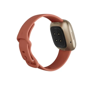 Умные смарт-часы Fitbit Versa 3 Pink Clay | Soft Gold Aluminum - Фото 3