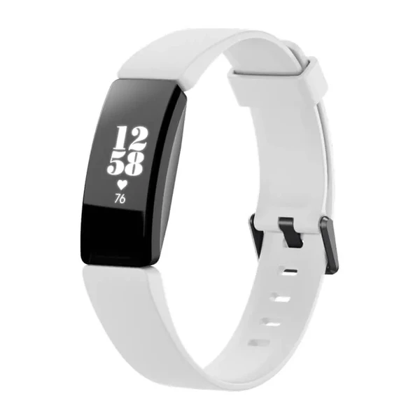 Фітнес-браслет Fitbit Inspire HR White | Black (Уцінка)