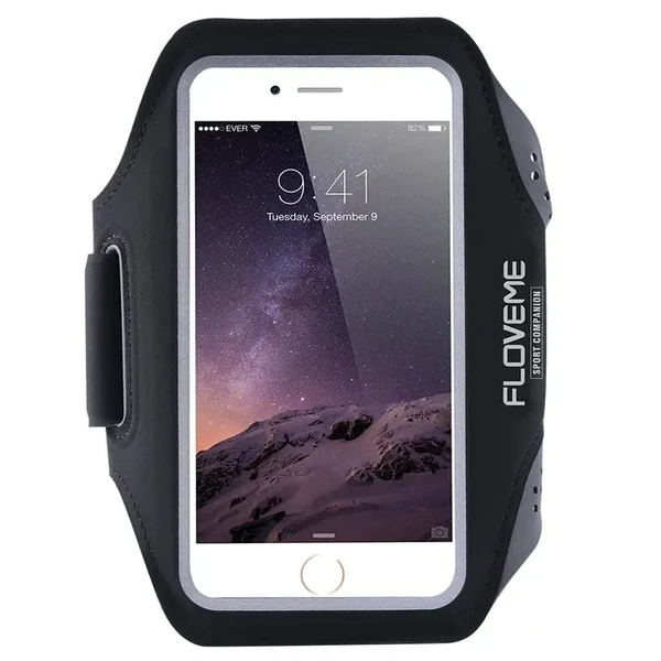 Спортивний чохол Floveme Black для iPhone | смартфонів до 5"