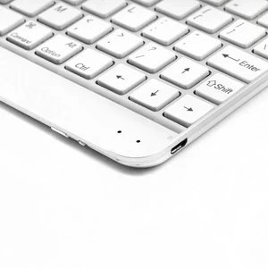 Алюминиевая Bluetooth-клавиатура iLoungeMax EGGO для iPad Pro 9.7" | Air 2 | 1 | 9.7" (2017 | 2018) Silver - Фото 5