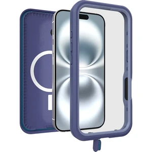 Водонепроницаемый противоударный чехол Otterbox Frē Series MagSafe Denver Dusk Purple для iPhone 16 - Фото 4