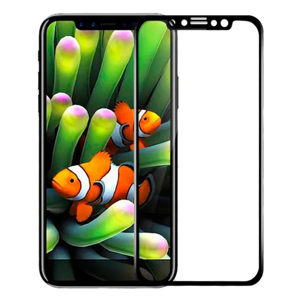 Захисне скло iLoungeMax SilicolEdge Black для iPhone 11 Pro | X | XS