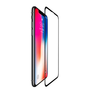 Защитное 3D стекло с рамкой для поклейки oneLounge SilicolEdge для iPhone 11 Pro Max | XS Max - Фото 3