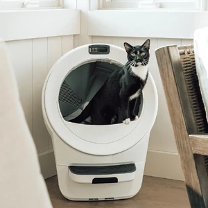 Самоочищувальний лоток для котів Whisker Litter-Robot 5 White з Wi-Fi та контролем запаху - Фото 3