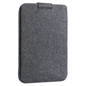 Чохол-кишеня на липучці з повсті Gmakin Black | Brown для MacBook Air 13" (2018-2024) | Pro 13" (2016-2022) - Фото 2