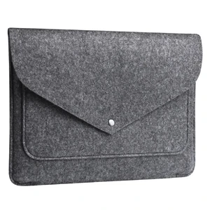 Чохол-конверт з повсті Gmakin Dark Grey для MacBook Air 13" (2018-2024) | Pro 13" (2016-2022)  GM62-13New - Фото 1