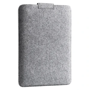 Чохол-кишеня на липучці з повсті Gmakin Gray для MacBook Air 13" (2018-2024) | Pro 13" (2016-2022) - Фото 2