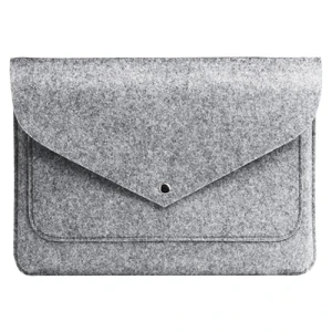 Чохол-конверт з повсті Gmakin Grey для MacBook Air 13" (2018-2024) | Pro 13" (2016-2022) - Фото 2
