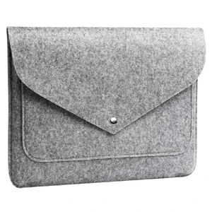 Чохол-конверт з повсті Gmakin Grey для MacBook Air 13" (2018-2024) | Pro 13" (2016-2022)  GM07-13New - Фото 1