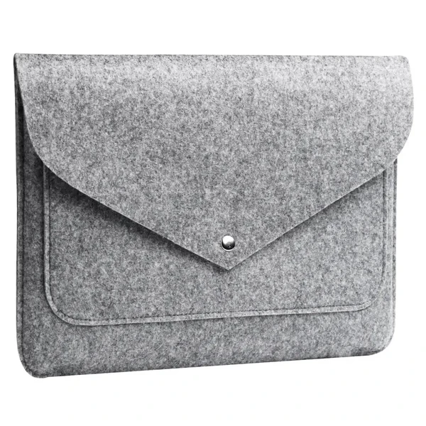 Чехол-конверт из войлока Gmakin Grey для MacBook Air 13" (2018-2024) | Pro 13" (2016-2022)