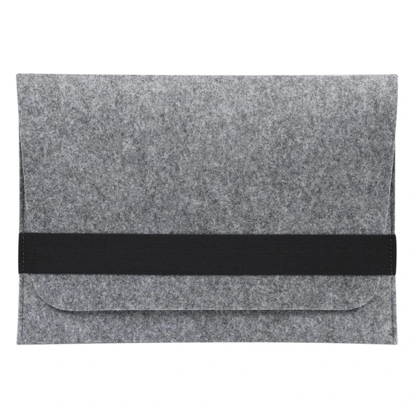 Чехол-конверт из войлока с резинкой Gmakin Light Gray для MacBook Air 13" (2018-2024) | Pro 13" (2016-2022)