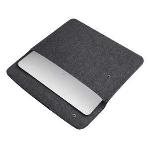 Чехол-конверт из войлока Gmakin Black для MacBook Air 13" (2018-2024) | Pro 13" (2016-2022) - Фото 3