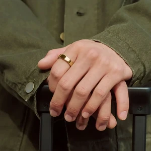 Умное кольцо Oura Ring 5 Gold Size 8 - Фото 4