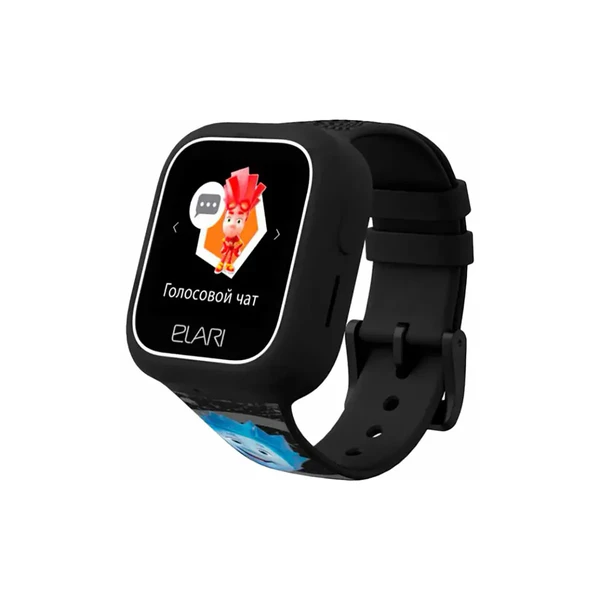 Дитячий смарт-годинник телефон з GPS трекером Elari FixiTime Lite Black