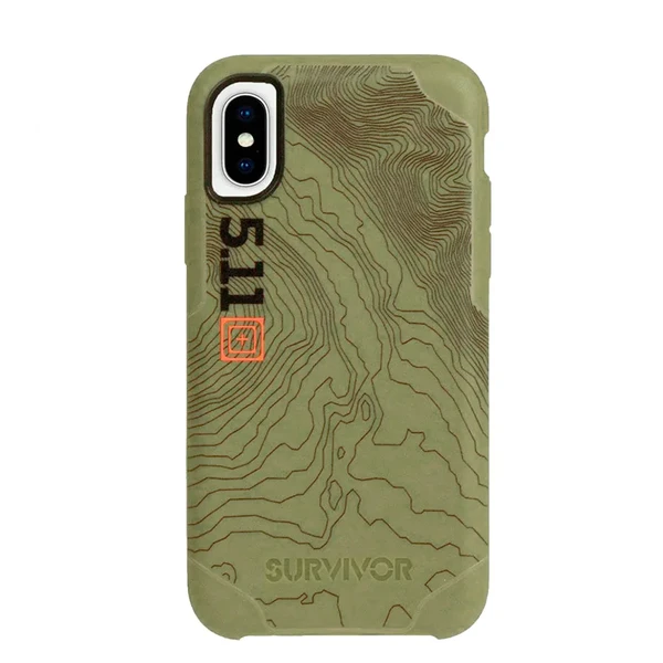 Протиударний чохол Griffin Survivor Strong: 5.11 Tactical Edition Green для iPhone X | XS