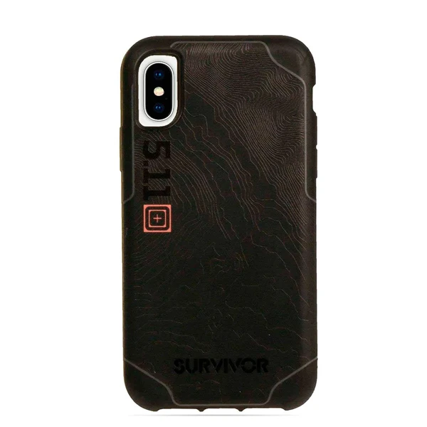 Протиударний чохол Griffin Survivor Strong: 5.11 Tactical Edition Black | Grey для iPhone X | XS