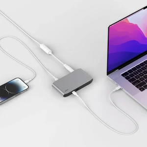 Хаб 5-в-1 Belkin Connect Thunderbolt 4 Core Hub с разъемами USB-C, USB-A для iPad | MacBook Pro/Air - Фото 7