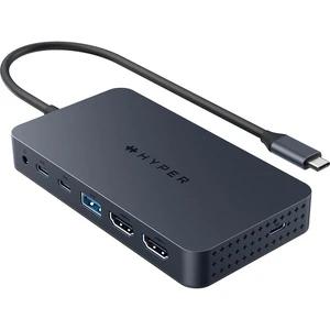 Хаб 7в1 HyperDrive Next Dual с двойным разъемом 4K HDMI, USB-A, Audio Jack, USB-C, 100W PD для MacBook Pro/Air | Windows | Chromebook - Фото 6