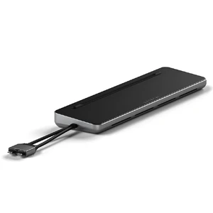 Док-станція (хаб) USB-C 10-в-1 Satechi Docking Station для MacBook з підставкою та USB-A, USB-C, 4K HDMI, Ethernet і NVMe SSD 810086360987 - Фото 1