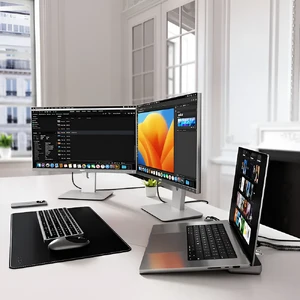Док-станція (хаб) USB-C 10-в-1 Satechi Docking Station для MacBook з підставкою та USB-A, USB-C, 4K HDMI, Ethernet і NVMe SSD - Фото 8