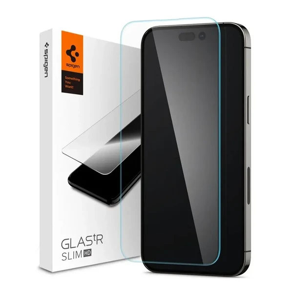 Захисне скло Spigen Glass TR Slim Clear для iPhone 14 Pro Max