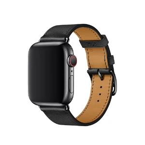 Ремінець iLoungeMax Hermes Black для Apple Watch 41mm | 40mm | 38mm  OEM  - Фото 1