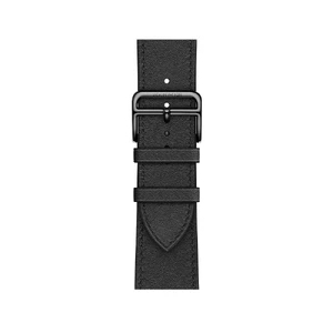 Ремінець iLoungeMax Hermes Black для Apple Watch 41mm | 40mm | 38mm  OEM - Фото 2