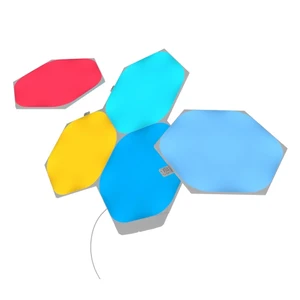 Розумна система освітлення Nanoleaf Shapes Hexagon Starter Kit Apple Homekit (5 модулів) - Фото 2