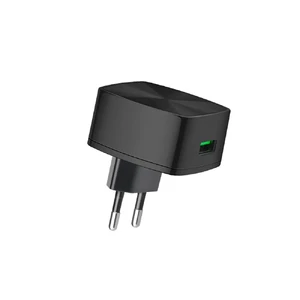 Быстрое зарядное устройство HOCO C26 Mighty Power QC 3.0 Black - Фото 2