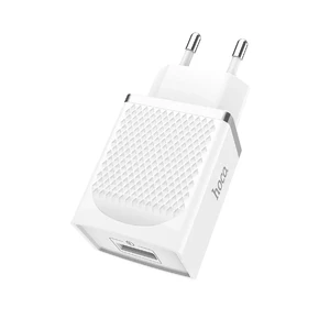 Быстрое зарядное устройство HOCO C42A Vast power QC3.0 White - Фото 2