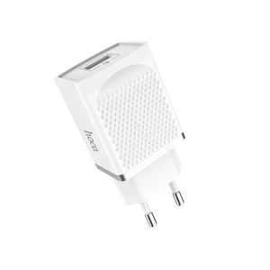 Быстрое зарядное устройство HOCO C42A Vast power QC3.0 White - Фото 3