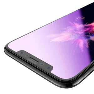 Защитное стекло HOCO Full Tempered 3D Anti-Blue Glass Black для iPhone 11 Pro | X | XS - Фото 2