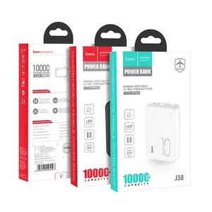 Повербанк HOCO J38 Comprehensive 10000mAh Black - Фото 3