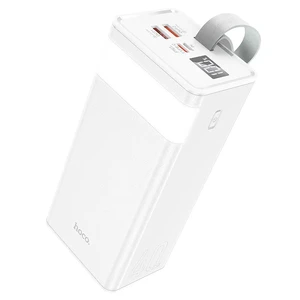 Повербанк з ліхтариком Hoco J86 Powermaster Power Bank 40000mAh White