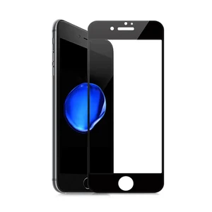 Защитное стекло HOCO 3D Tempered Glass Black для iPhone SE 3 | SE 2 | 8 | 7 - Фото 3