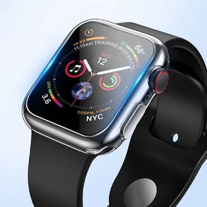 Силіконовий чохол HOCO TPU Case Transparent для Apple Watch 40mm SE 2 | SE | 6 | 5 | 4 - Фото 3