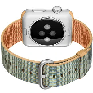 Ремешок HOCO Woven Nylon Gold | Royal Blue для Apple Watch 41mm | 40mm | 38mm