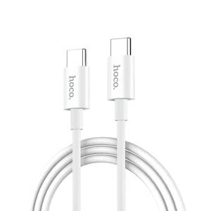 Кабель HOCO X23 Skilled White USB Type-C to USB Type-C 1m