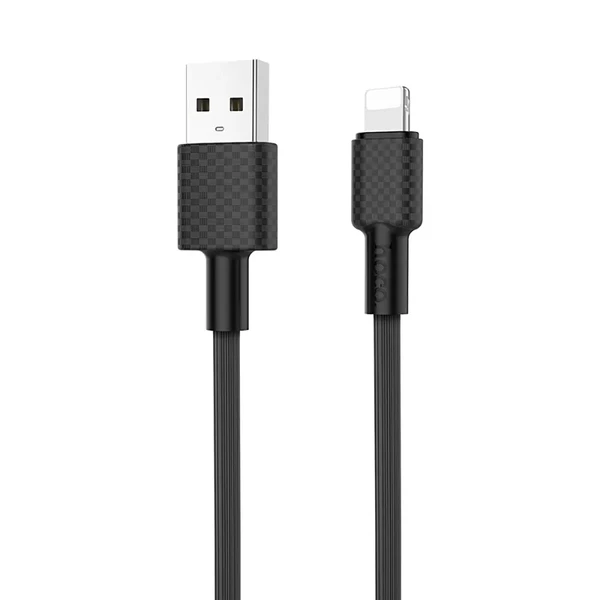 Кабель HOCO X29 Superior Style Black Lightning to USB 1m