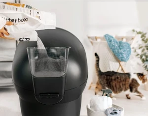 Автоматический дозатор наполнителя для самоочищающегося лотка Whisker Litter-Robot 4 LitterHopper White - Фото 4