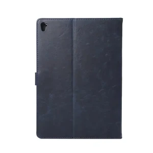 Шкіряний чохол iLoungeMax HorseShell Dark Blue для iPad Pro 9.7" (2016) - Фото 2