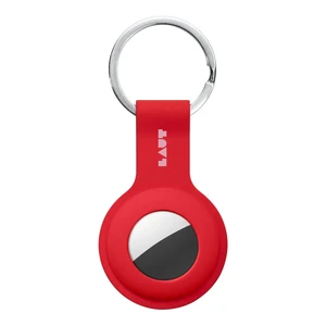 Силиконовый брелок с кольцом LAUT HUEX TAG Crimson для AirTag L_AT_HT_R - Фото 1
