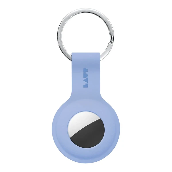 Силіконовий брелок з кільцем LAUT HUEX TAG Powder Blue для AirTag у Броварах