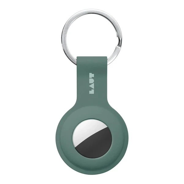 Силіконовий брелок з кільцем LAUT HUEX TAG Sage Green для AirTag у Броварах