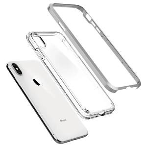 Чехол Spigen Neo Hybrid Crystal Satin Silver для iPhone XS Max - Фото 4
