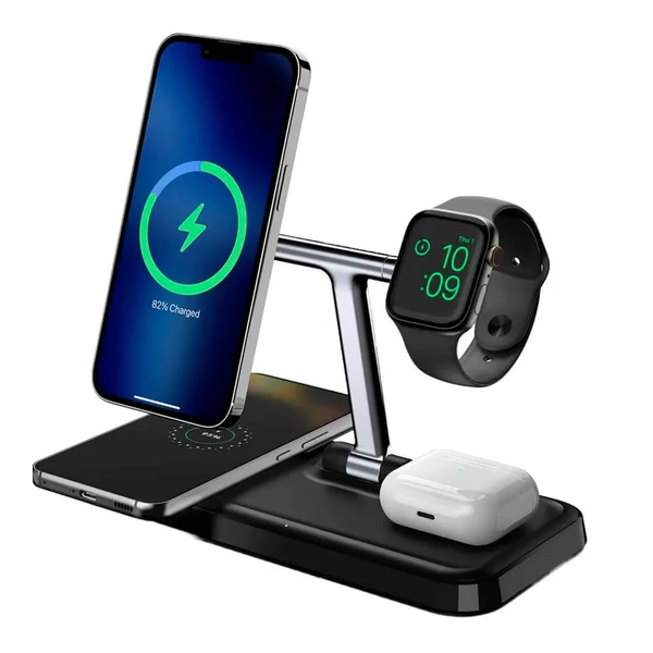 Бездротовий зарядний пристрій Hyper HyperJuice 4-in-1 Wireless Charger With MagSafe у Хмельницькому